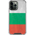 Bulgarian Flag Distressed iPhone 13 Pro Max Clear Case